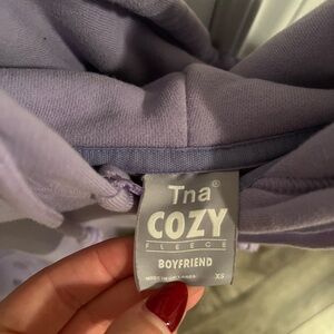 Aritzia Tna boyfriend boxy zip up